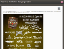 Tablet Screenshot of dying-gorgeous-lies.de